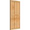 Ekena Millwork Framed Board-n-Batten Shutters, Rough Sawn Western Red Cedar, 26 7/8W x 55H, PR RBF06S26X055RWR - alternate 5